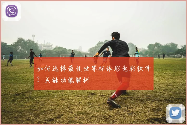如何选择最佳世界杯体彩竞彩软件?关键功能解析