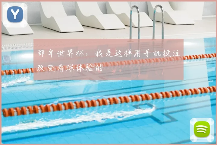 那年世界杯，我是这样用手机投注改变看球体验的